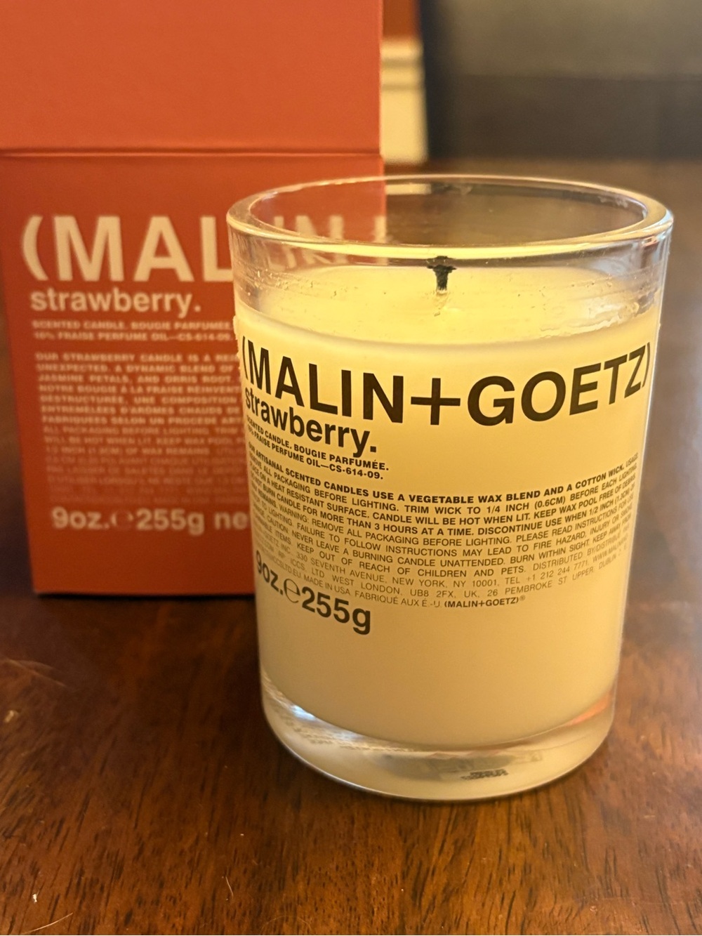 Malin + Goetz Strawberry Candle